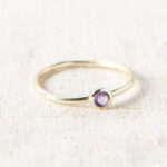 Amethyst Gold Ring