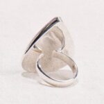 Charoite Teardrop Gemstone Ring - Adjustable 7-9 - 1 of a Kind