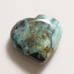 Chrysocolla Heart