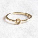 Citrine Silver or Gold Ring