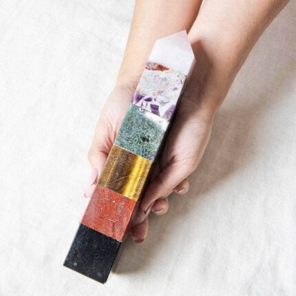 Grounded & Anxiety Free Gemstone Tower