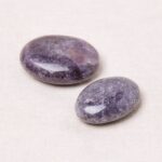Lepidolite Palm Stone