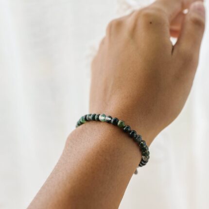 Moss Agate Energy Bracelet