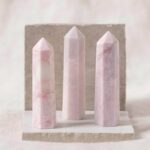 Pink Opal Crystal Point - AAA Premium Quality