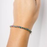 Rainbow Hematite Energy Bracelet