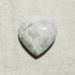 Rainbow Moonstone Heart