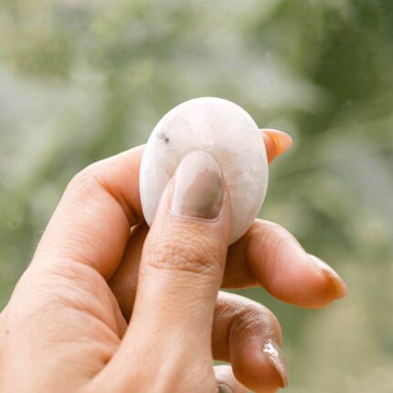 Rainbow Moonstone Worry Stone