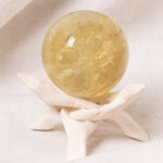Rare Genuine Citrine Sphere with Tripod