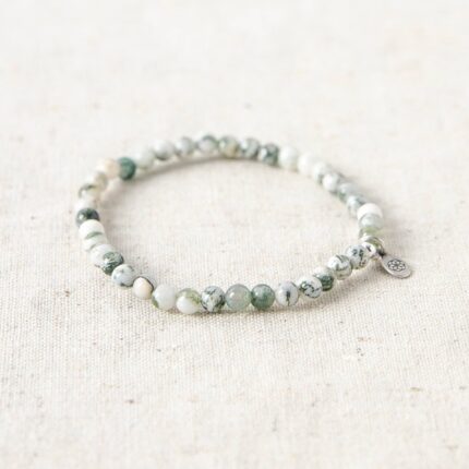Tree Agate Energy Bracelet